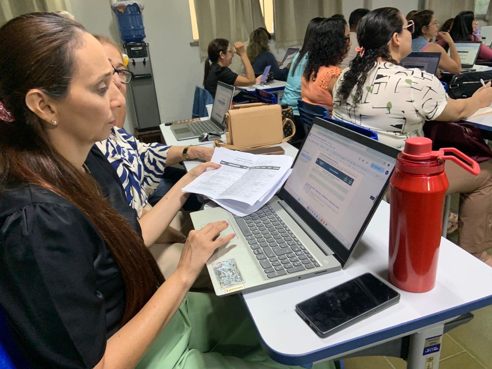 Formação presencial fortalece práticas pedagógicas de professores na região de Bragança